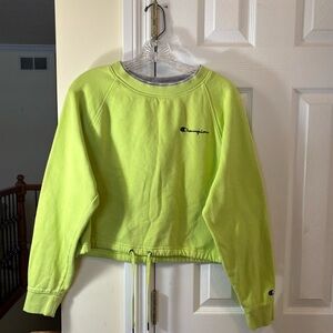 Champion Neon Green Pullover